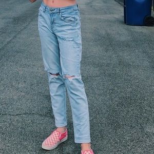garage girlfriend jeans